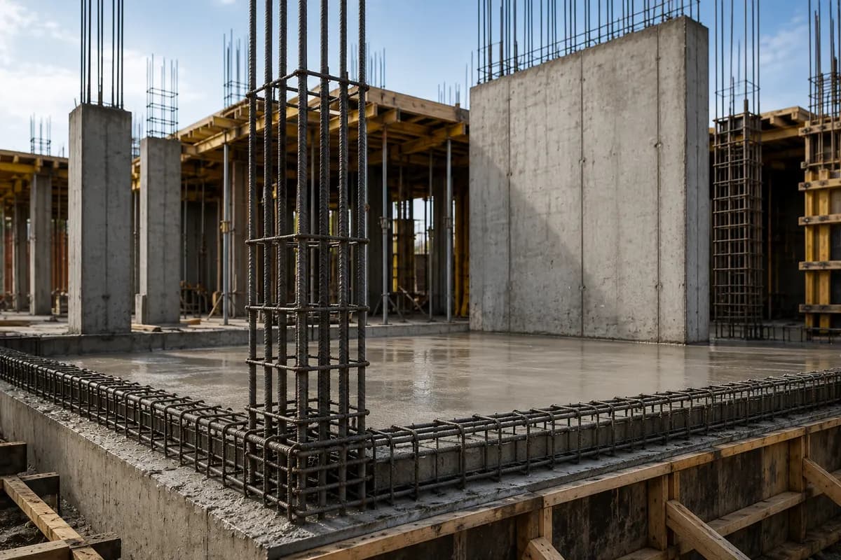 Beton- und Stahlbetonarbeiten